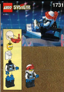 Manual Lego set 1731 Ice Planet Scooter