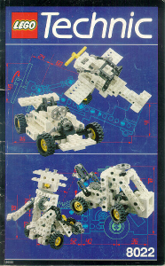Handleiding Lego set 8022 Technic Multi model starter set