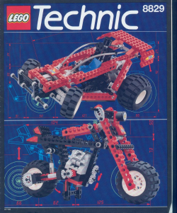 Manual Lego set 8829 Technic Dune blaster