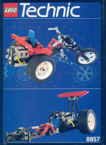 Handleiding Lego set 8857 Technic Motorfiets