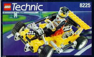 Handleiding Lego set 8225 Technic Raceauto V