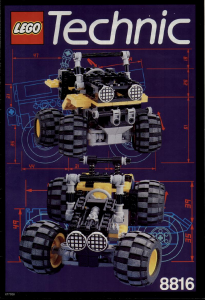 Manual Lego set 8816 Technic Off-roader