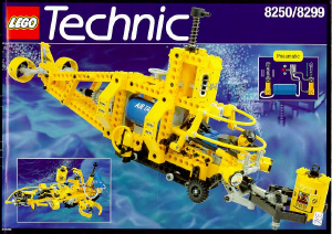 Handleiding Lego set 8299 Technic Onderzeeer