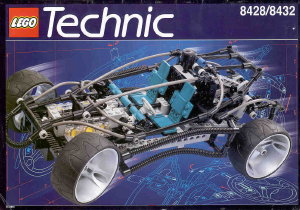 Bedienungsanleitung Lego set 8432 Technic Rennwagen Turbo Command