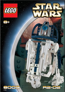 Manual de uso Lego set 8009 Technic R2-D2