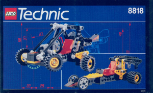 Bedienungsanleitung Lego set 8818 Technic Buggy