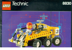 Handleiding Lego set 8830 Technic Rally 6-wieler