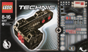 Bedienungsanleitung Lego set 8287 Technic Motor Box