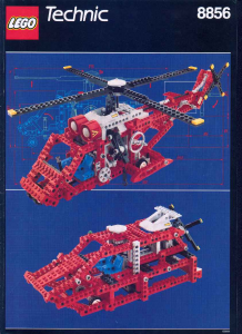 Bedienungsanleitung Lego set 8856 Technic Rettungshubschrauber