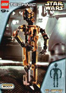 Mode d’emploi Lego set 8007 Technic C-3PO