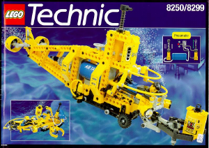 Bedienungsanleitung Lego set 8250 Technic U-Boot