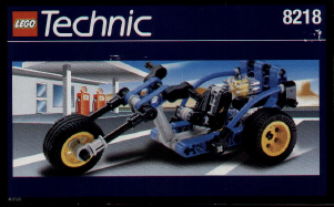 Handleiding Lego set 8218 Technic Trike