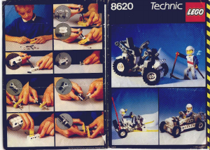 Bruksanvisning Lego set 8620 Technic Snöskoter