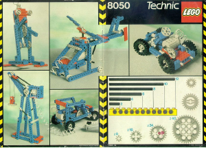 Bedienungsanleitung Lego set 8050 Technic Universelles Motor Set