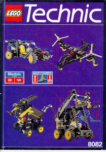 Manual Lego set 8082 Technic Multi model control set