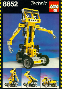 Bedienungsanleitung Lego set 8852 Technic Robot