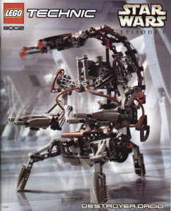 Bedienungsanleitung Lego set 8002 Technic Destroyer Droid