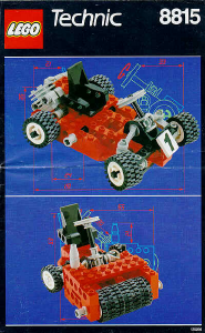 Handleiding Lego set 8815 Technic Speedway bandit