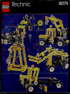 Bedienungsanleitung Lego set 8074 Technic Universelles Set