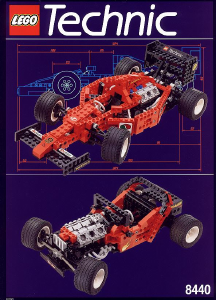 Manual Lego set 8440 Technic Formula flash