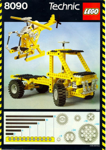 Bedienungsanleitung Lego set 8090 Technic Universelles Set