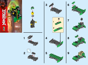 Bedienungsanleitung Lego set 30532 Ninjago Turbo