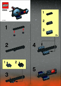 Mode d’emploi Lego set 6968 Star Wars Wookiee attack