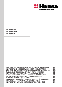 Manual Hansa OTP6241BH Hotă