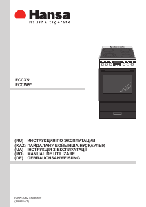Руководство Hansa FCCX58204 Кухонная плита