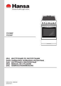 Руководство Hansa FCCX58225 Кухонная плита