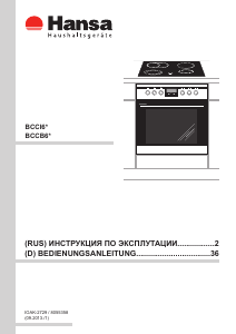 Bedienungsanleitung Hansa BCCI64195055 Herd