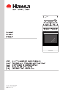 Руководство Hansa FCMW59209 Кухонная плита