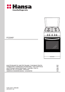 Manual Hansa FCGW51041 Aragaz