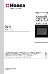 Руководство Hansa FCMW53143 Кухонная плита