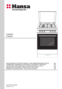 Manual Hansa FCMW68041 Aragaz