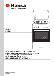 Руководство Hansa FCMW64040 Кухонная плита