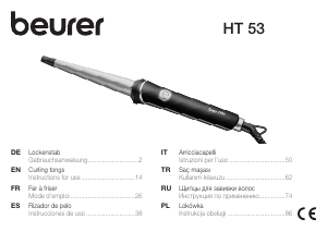 Manual de uso Beurer HT 53 Moldeador