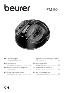 Manuale Beurer FM 90 Massaggiatore