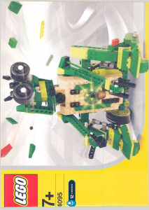 Bedienungsanleitung Lego set 4095 Creator Aufnehmen & Abspielen