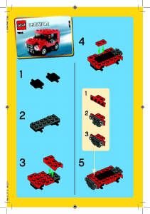 Manual Lego set 7803 Creator Jipe