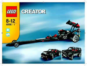 Manual Lego set 4896 Creator Roaring roadsters