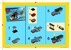 Priručnik Lego set 7805 Creator Morski pas