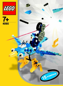 Handleiding Lego set 4090 Creator Gek op beweging