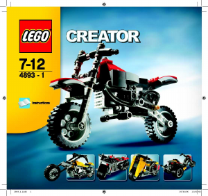 Bedienungsanleitung Lego set 4893 Creator Revvin Motorräder