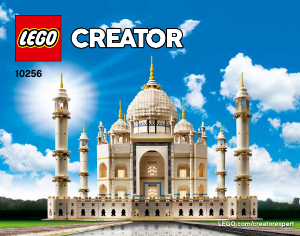 Návod Lego set 10256 Creator Tádž Mahal
