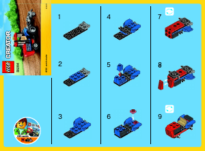 Kullanım kılavuzu Lego set 30284 Creator Traktör