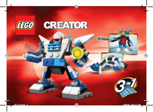 Handleiding Lego set 4917 Creator Minirobots