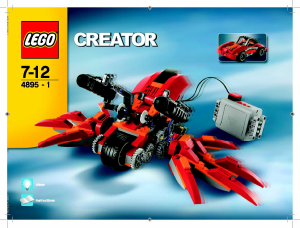 Handleiding Lego set 4895 Creator Helikopter