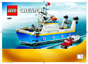 Manual Lego set 4997 Creator Transport ferry