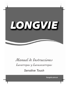 Manual de uso Longvie LS18012P Lavasecadora